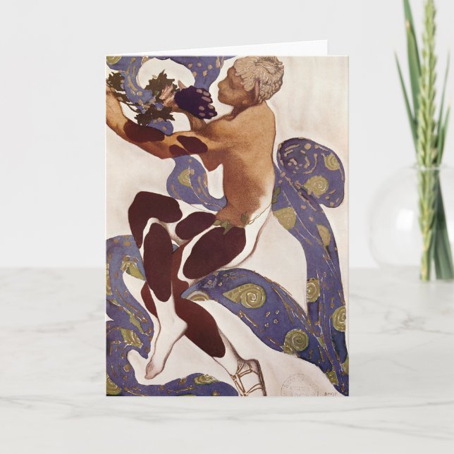 L'Apres Midi d'un Faune Karte (Vorderseite)