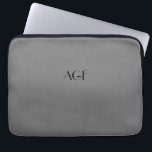 Laptop-Ärmel 252 Monogramm für 13"-Laptop, Laptopschutzhülle<br><div class="desc">Laptop-Ärmel oder Monogramm 13"-Laptop,  grau252</div>