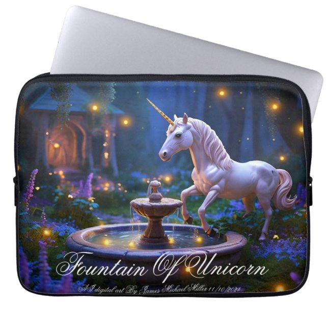 Laptop Case von James Michael Miller (Vorderseite)