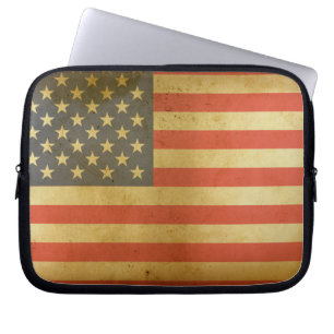 Laptop-Fall für amerikanische Flagge Laptopschutzhülle