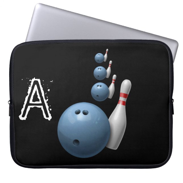 Laptop-Hülle Bowling Laptopschutzhülle (Vorderseite)
