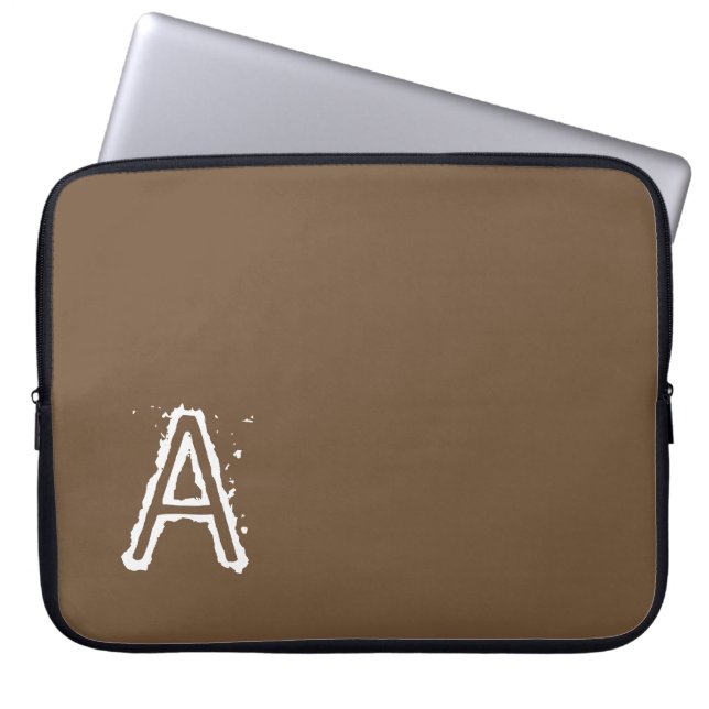 Laptop-Hülle Braun Laptopschutzhülle (Vorderseite)
