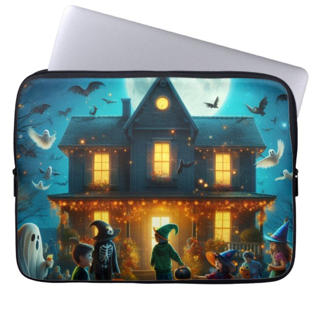 Laptop-Hülle Halloween Laptopschutzhülle (Vorderseite)