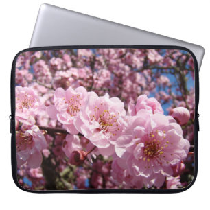 Laptop-Hüllen Rosa Frühlingsblüten floral Laptopschutzhülle