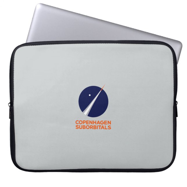 Laptop-Hülse 15 mit Logo Kopenhagens Suborbitals Laptopschutzhülle (Vorderseite)