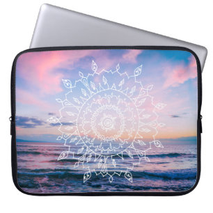 Laptop-Hülse Ozean Boho Mandala-  Laptopschutzhülle