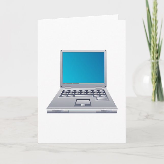 Laptop Karte (Vorderseite)
