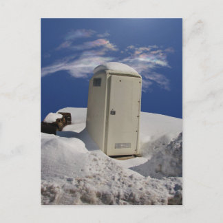 Laptop Potty calendar Postcard Postkarte