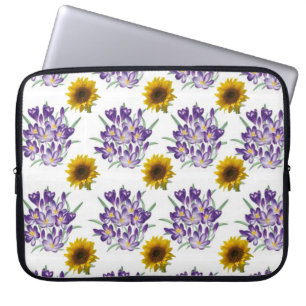 Laptop-Schläfchen Blumenblume Laptopschutzhülle
