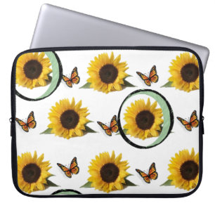 Laptop-Schläfchen Blumenblume Laptopschutzhülle