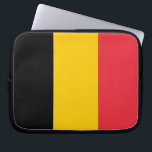 Laptop-Sieb der belgischen Flagge Laptopschutzhülle<br><div class="desc">Mit unserem exklusiven Laptop-Ärmel mit der Flagge Belgiens fügen Sie Ihrem Tech-Accessoire eine stilvolle Touch hinzu! Dieser Laptop-Ärmel ist mit viel Liebe zum Detail gestaltet und ist mehr als nur ein Schutzkoffer, denn er ist ein Fest des reichen belgischen Kulturerbes und des kulturellen Stolzes. Das lebendige Design zeigt die ikonische...</div>