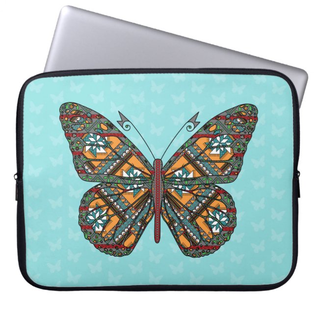 Laptop-Sieb des ukrainischen Monarchen Laptopschutzhülle (Vorderseite)