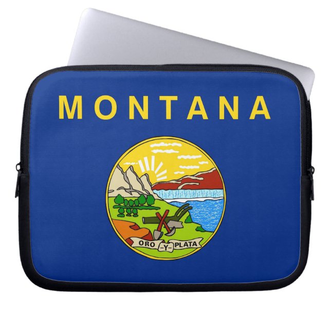 Laptop-Sieb in Montana Laptopschutzhülle (Vorderseite)