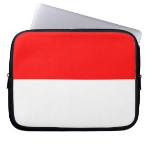 Laptop-Sieb mit Flagge Indonesiens Laptopschutzhülle