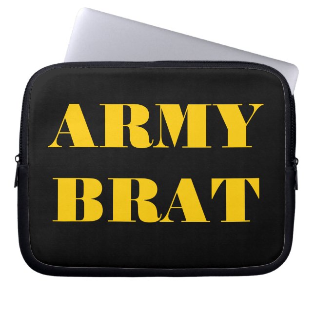 Laptop Sleeve Army Brat (Vorderseite)