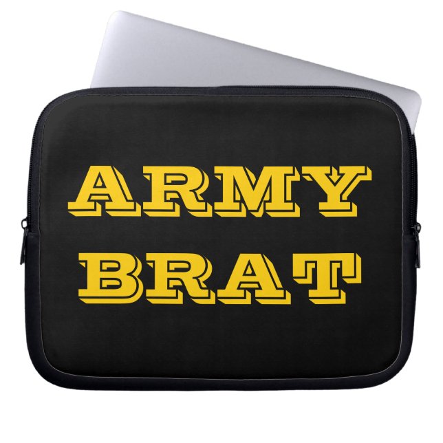 Laptop Sleeve Army Brat (Vorderseite)
