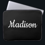 Laptop Sleeve Black<br><div class="desc">Für jedermann ist eine personalisierte Laptop-Hülle nach Maß erhältlich. Diese einzigartig gestaltete Laptop-Hülle ist ansprechend und attraktiv. Während Sie bereits hier sind, können Sie auch andere verwandte Badezimmerartikel wie Duschvorhänge, Seifenspender, Badematten, Set mit Badewanne, bunte Kinderduschvorhänge, Personenwaage, Duschvorhänge, Badzubehör, Seife und Teenager mit heißesten Duschvorhängen sehen. Vielen Dank für Ihren...</div>