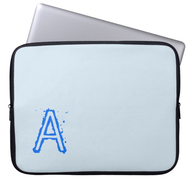 Laptop Sleeve Blau (Vorderseite)
