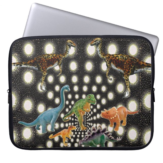 Laptop Sleeve Dinosaur (Vorderseite)