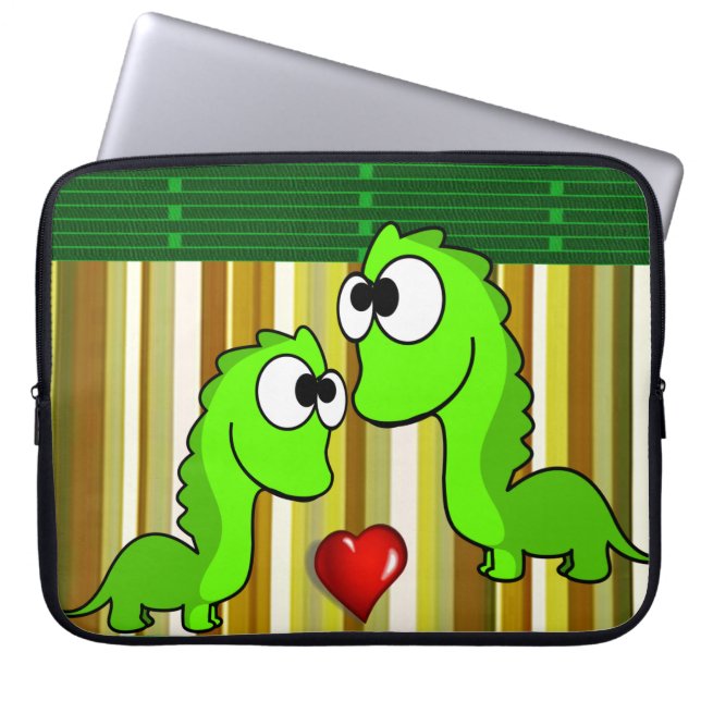 Laptop Sleeve Dinosaur (Vorderseite)