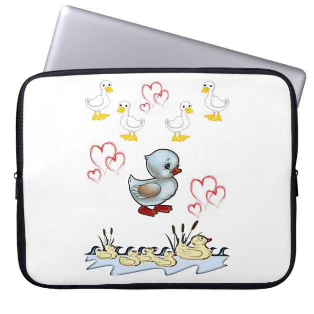 Laptop Sleeve Duck (Vorderseite)