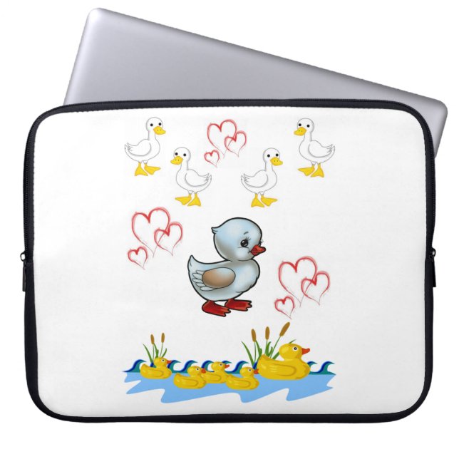 Laptop Sleeve Duck (Vorderseite)
