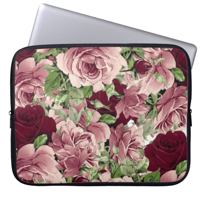 Laptop Sleeve Floral (Vorderseite)