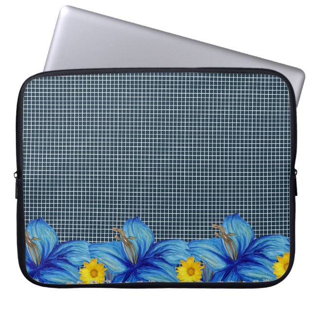 Laptop Sleeve Floral (Vorderseite)