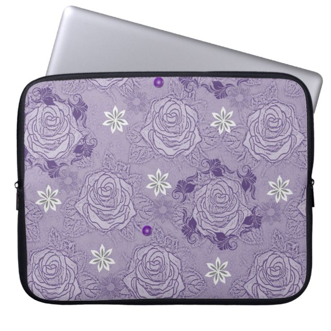 Laptop Sleeve Floral (Vorderseite)