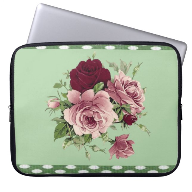 Laptop Sleeve Floral (Vorderseite)