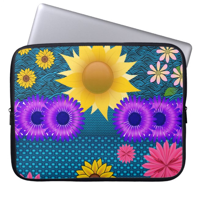 Laptop Sleeve Floral (Vorderseite)