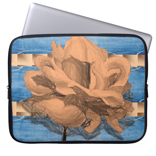 Laptop Sleeve Floral (Vorderseite)