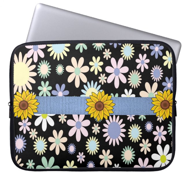 Laptop Sleeve Floral (Vorderseite)