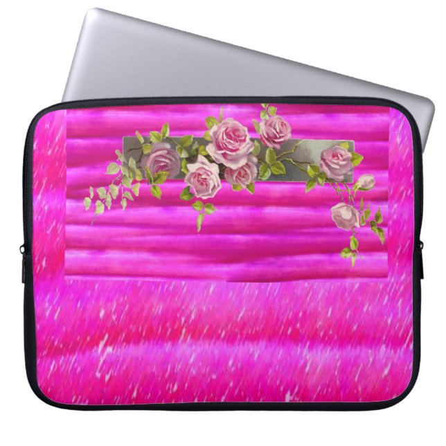 Laptop Sleeve Floral (Vorderseite)
