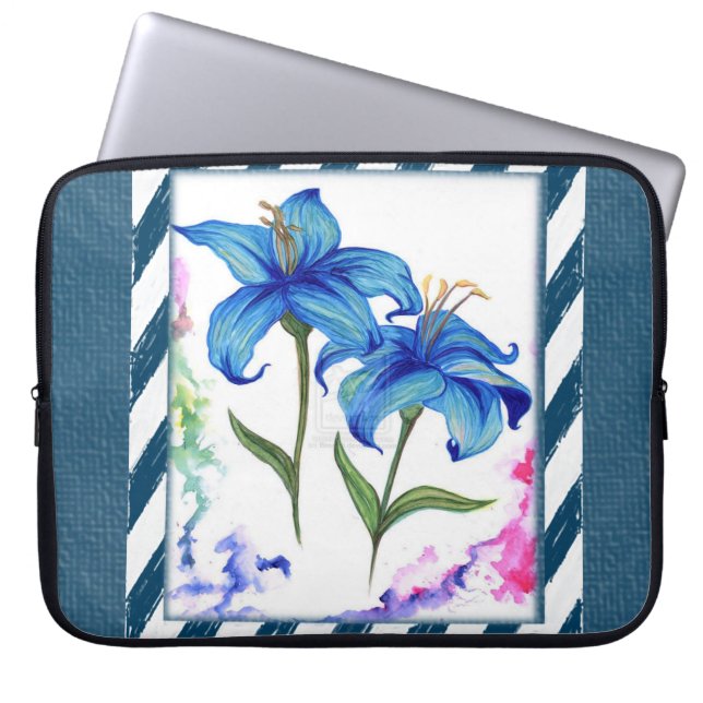 Laptop Sleeve Floral (Vorderseite)
