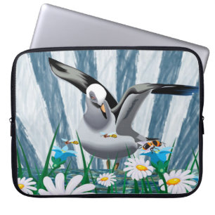 Laptop Sleeve Floral Bird