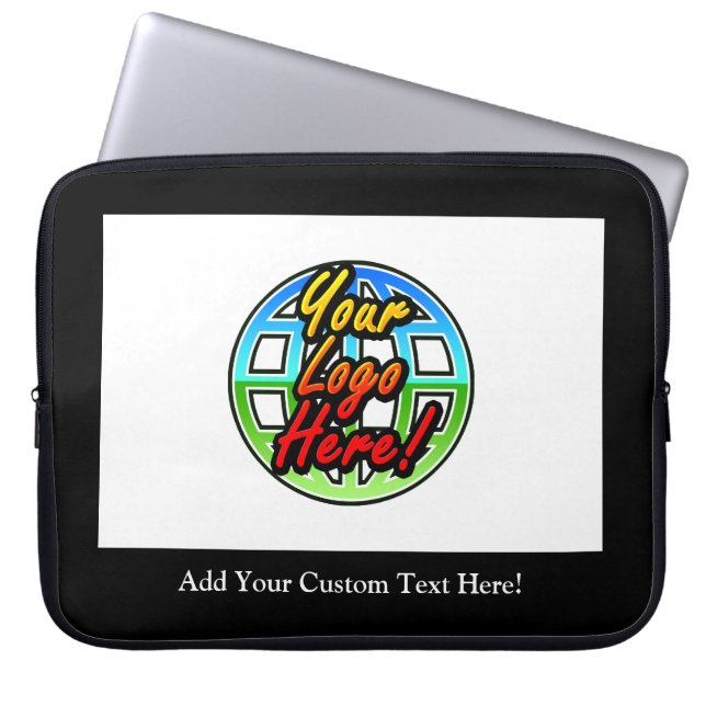 Laptop-Sleeve für Personalisiertes Firmenlogo Laptopschutzhülle (Vorderseite)