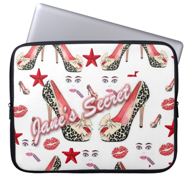 Laptop Sleeve Janes Geheimnis (Vorderseite)