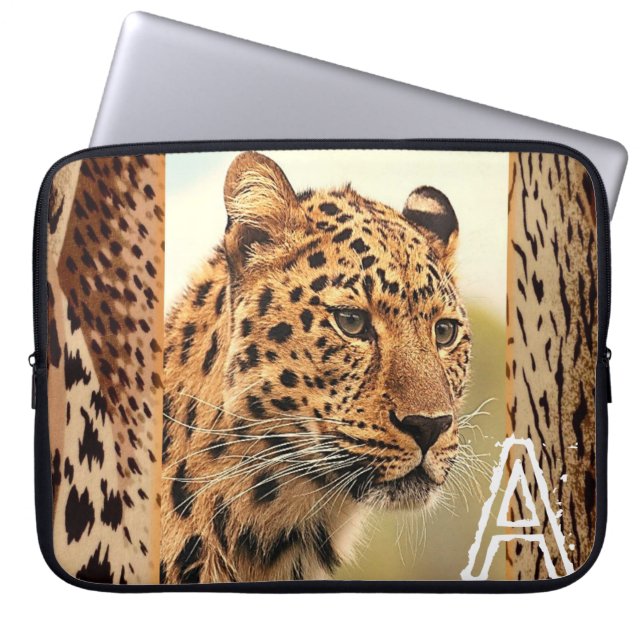Laptop Sleeve Leopard (Vorderseite)