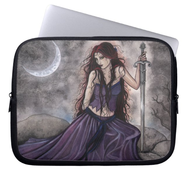 Laptop Sleeve Morgan Le Fay Fantasy Art (Vorderseite)