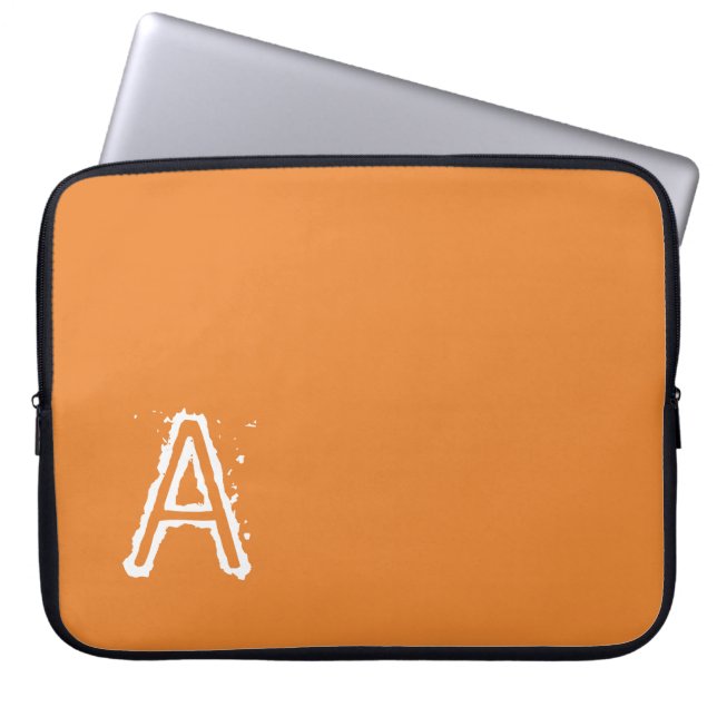 Laptop Sleeve Orange (Vorderseite)