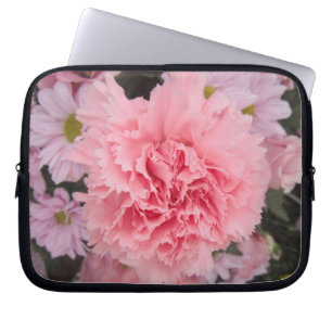Laptop Sleeve Pink Carnation Beauty