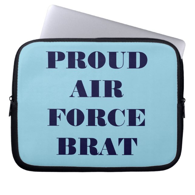 Laptop Sleeve Profit Air Force Brat (Vorderseite)