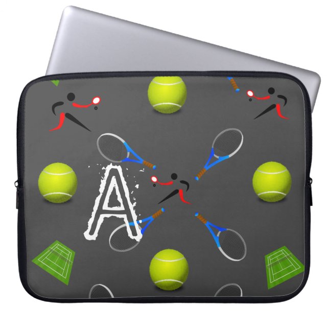 Laptop Sleeve Tennis (Vorderseite)