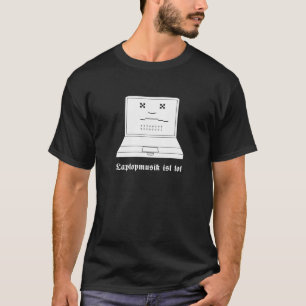 Laptopist-Knirps T-Shirt