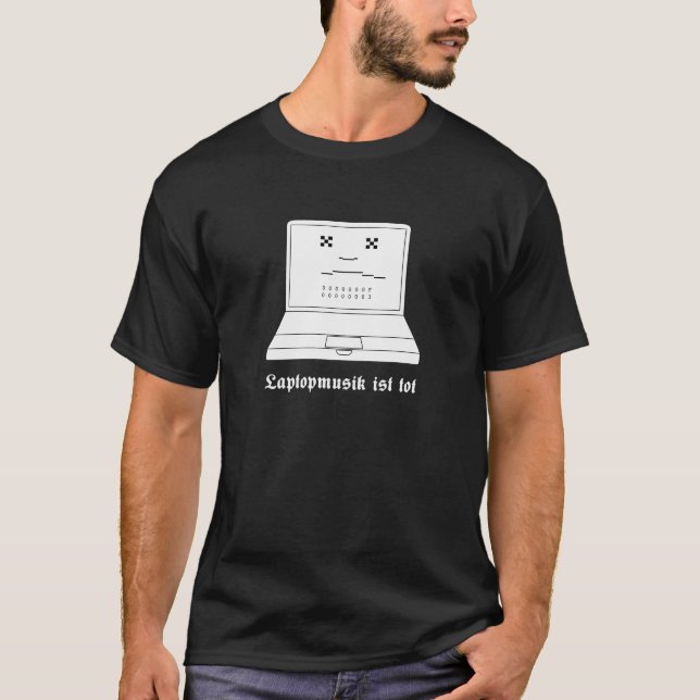 Laptopist-Knirps T-Shirt (Vorderseite)