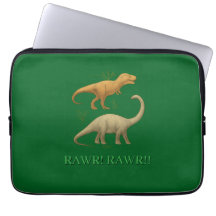 Laptoptasche - Ich liebe Dinosaurier Rawr Rawr
