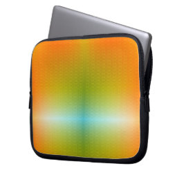 Laptoptasche mit leuchtendem Farbverlauf-Design Laptopschutzhülle