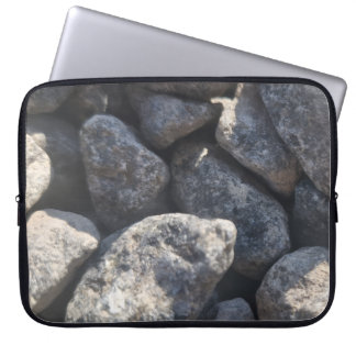 Laptoptasche mit Steinen Laptopschutzhülle