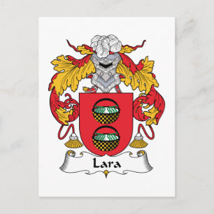 Lara Familienwappen Postkarte